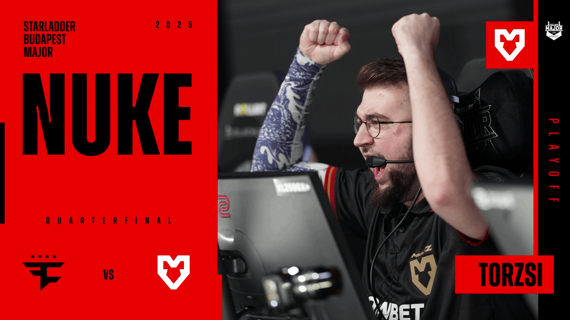 Charm | Budapest 2025 Highlight | torzsi vs FaZe on Nuke Reel