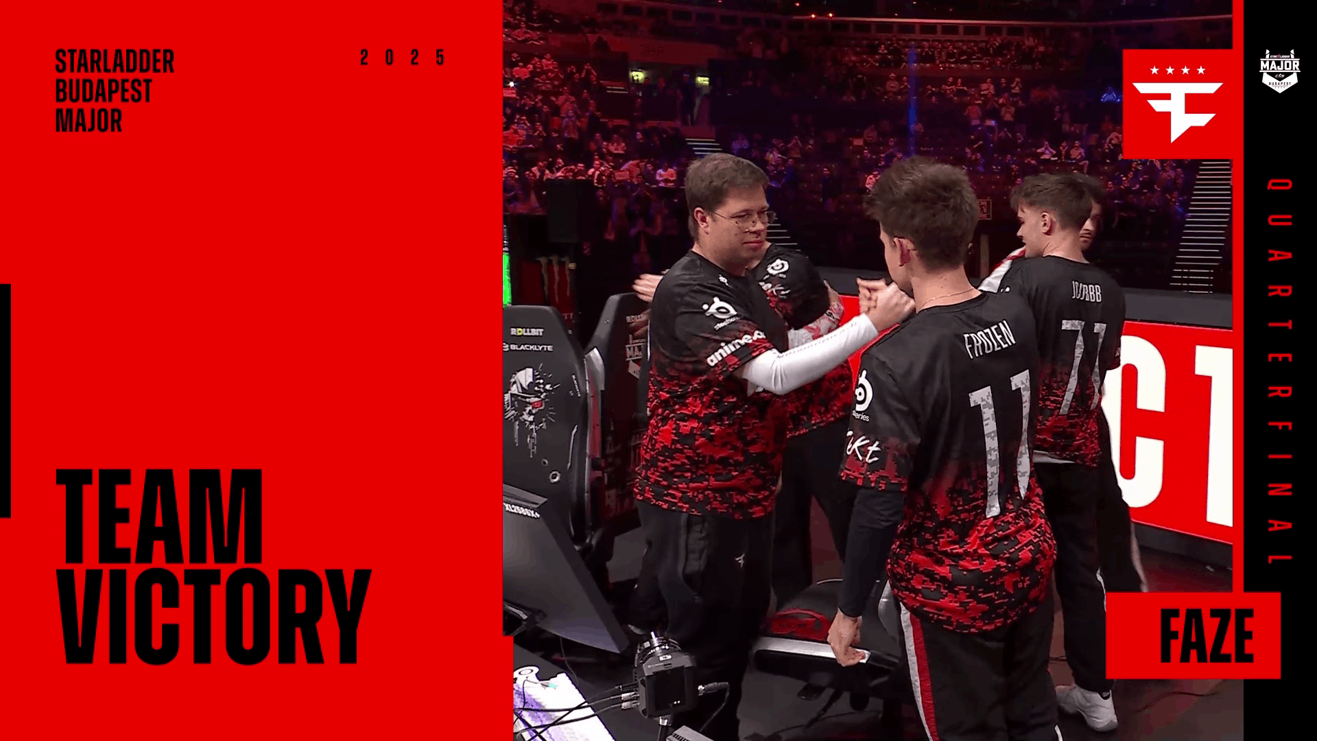 Charm | Budapest 2025 Highlight | FaZe win in the QF Reel
