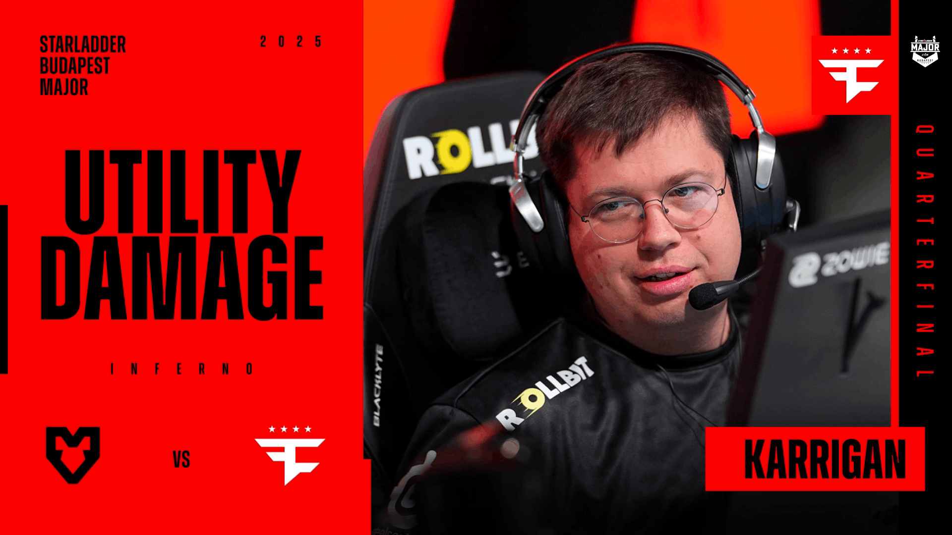 Charm | Budapest 2025 Highlight | karrigan nade finish Reel