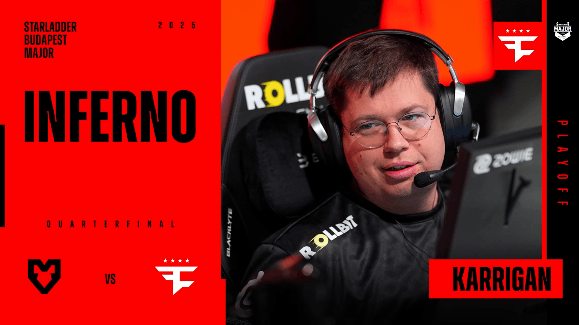 Charm | Budapest 2025 Highlight | karrigan vs MOUZ on Inferno Reel