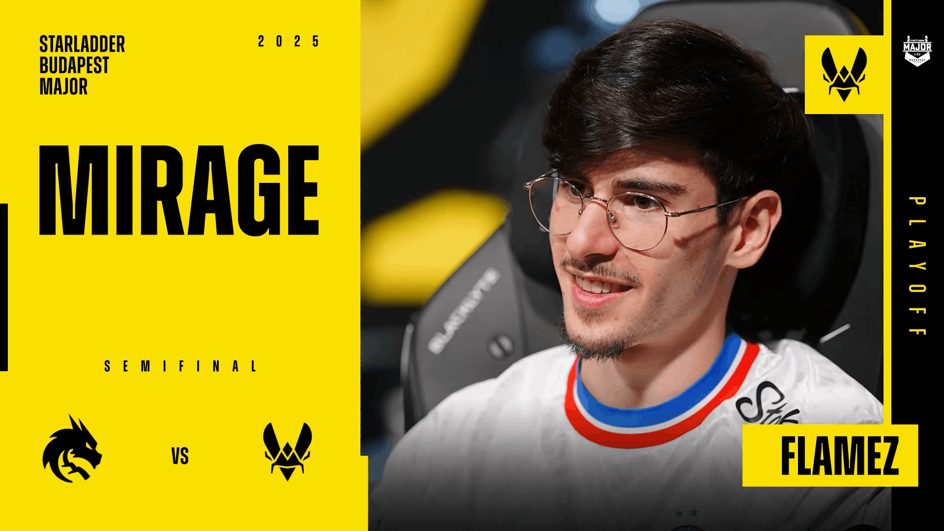 Charm | Budapest 2025 Highlight | flameZ vs Spirit on Mirage Reel