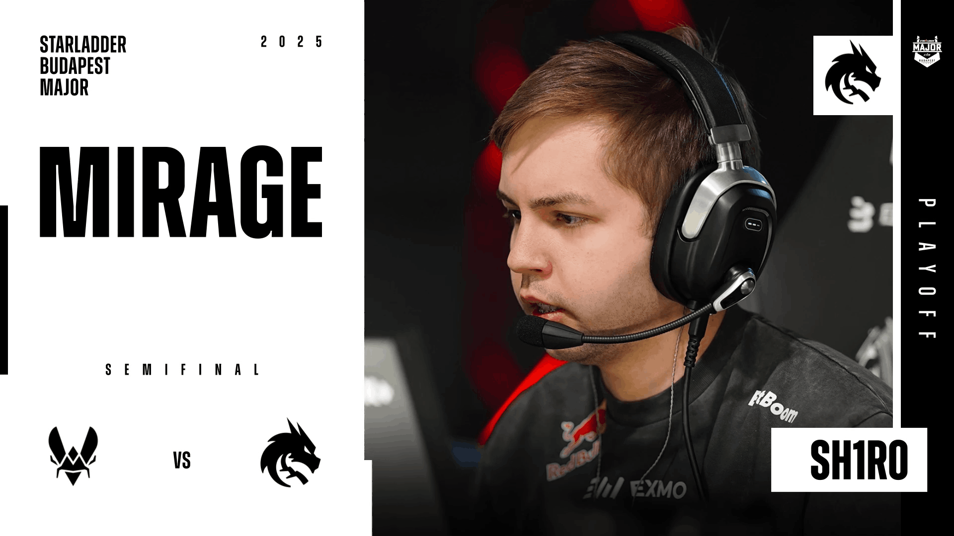 Charm | Budapest 2025 Highlight | sh1ro vs Vitality on Mirage Reel
