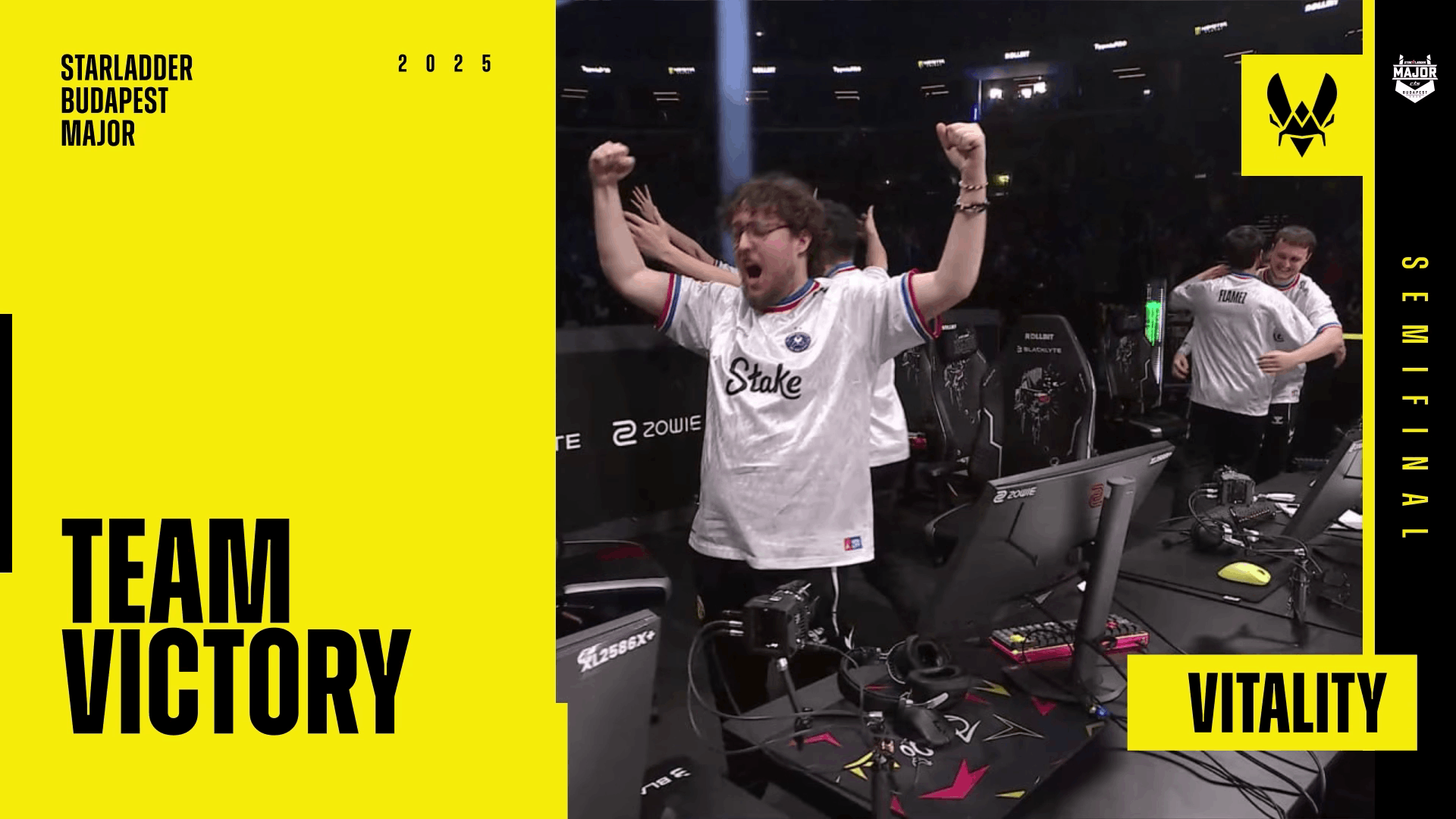 Charm | Budapest 2025 Highlight | Vitality wins in the SF Reel