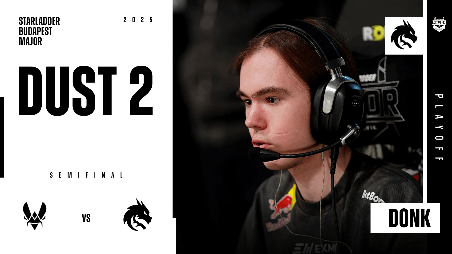 Charm | Budapest 2025 Highlight | donk vs Vitality on Dust II Reel
