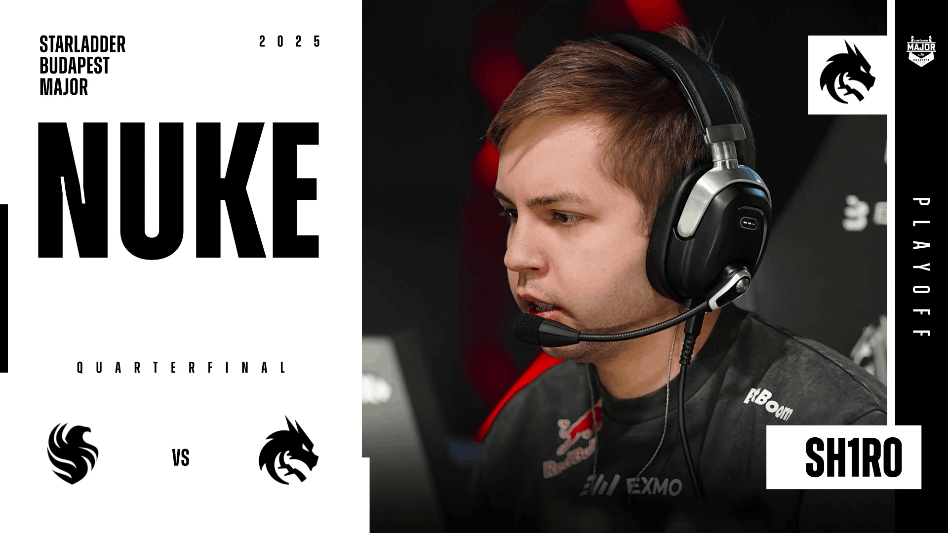 Charm | Budapest 2025 Highlight | sh1ro vs Falcons on Nuke Reel