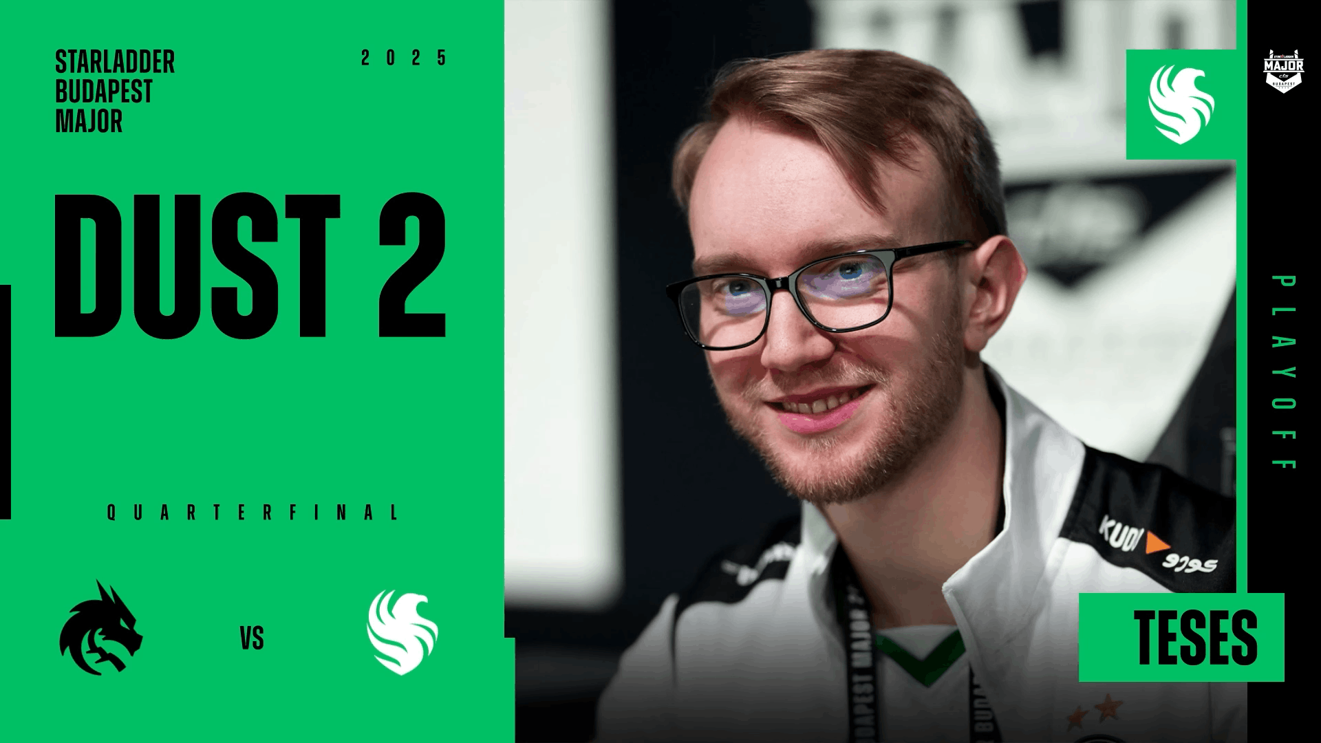 Charm | Budapest 2025 Highlight | TeSeS vs Spirit on Dust II Reel