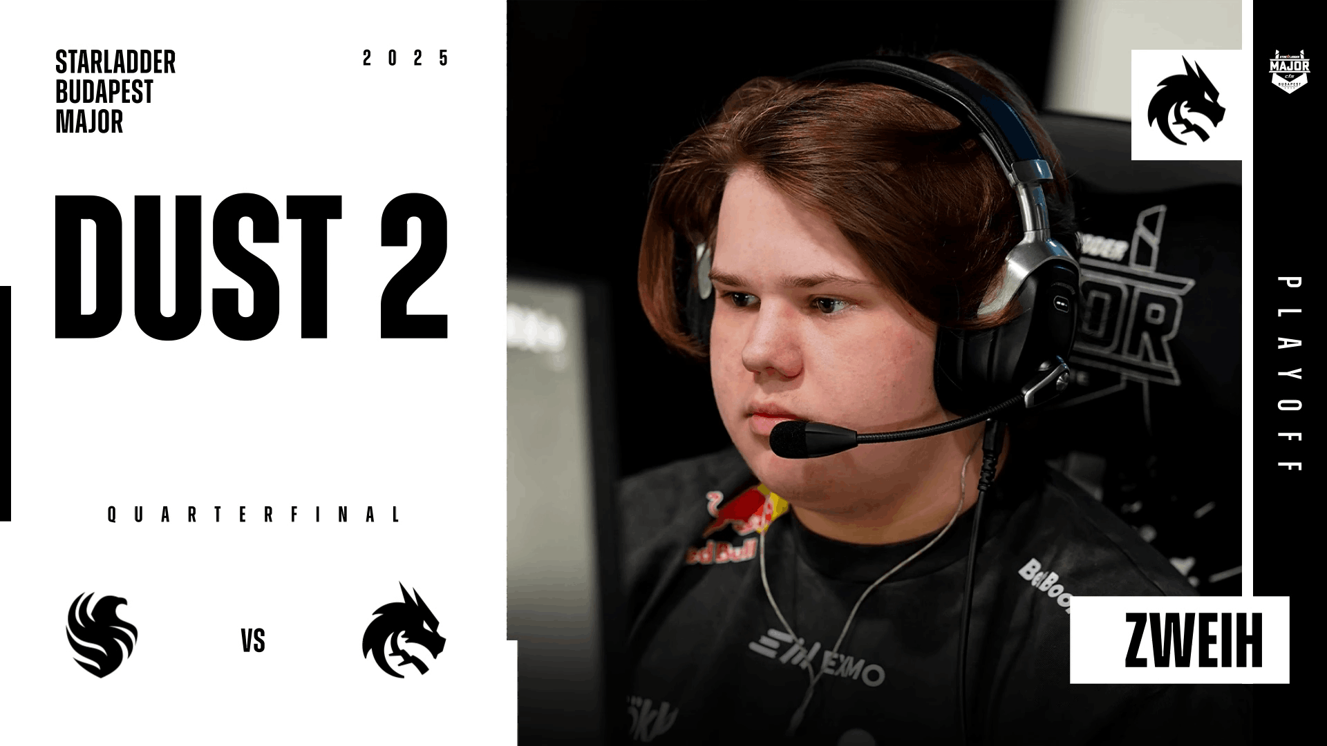 Charm | Budapest 2025 Highlight | zweih vs Falcons on Dust II Reel