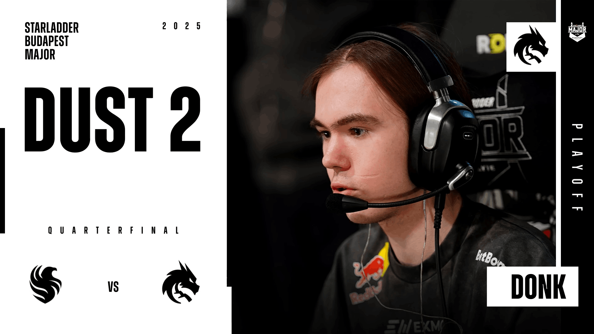Charm | Budapest 2025 Highlight | donk vs Falcons on Dust II Reel
