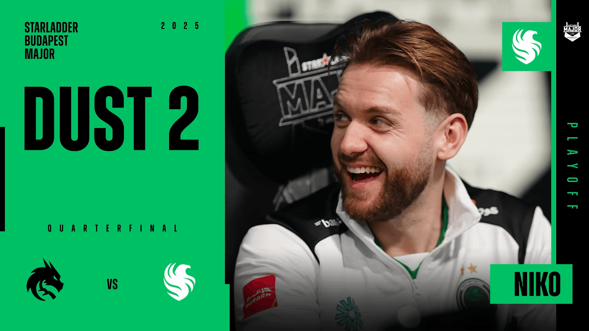 Charm | Budapest 2025 Highlight | NiKo vs Spirit on Dust II Reel
