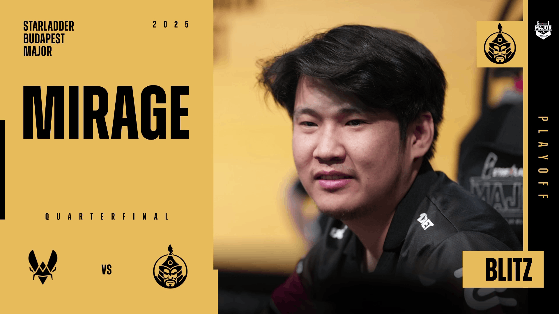 Charm | Budapest 2025 Highlight | bLitz vs Vitality on Mirage Reel