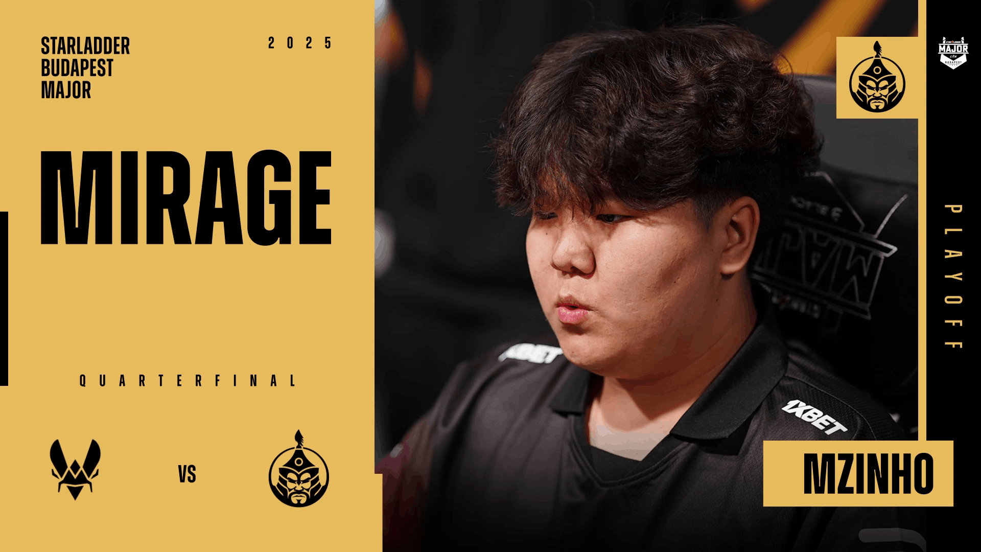Charm | Budapest 2025 Highlight | Mzinho vs Vitality on Mirage Reel