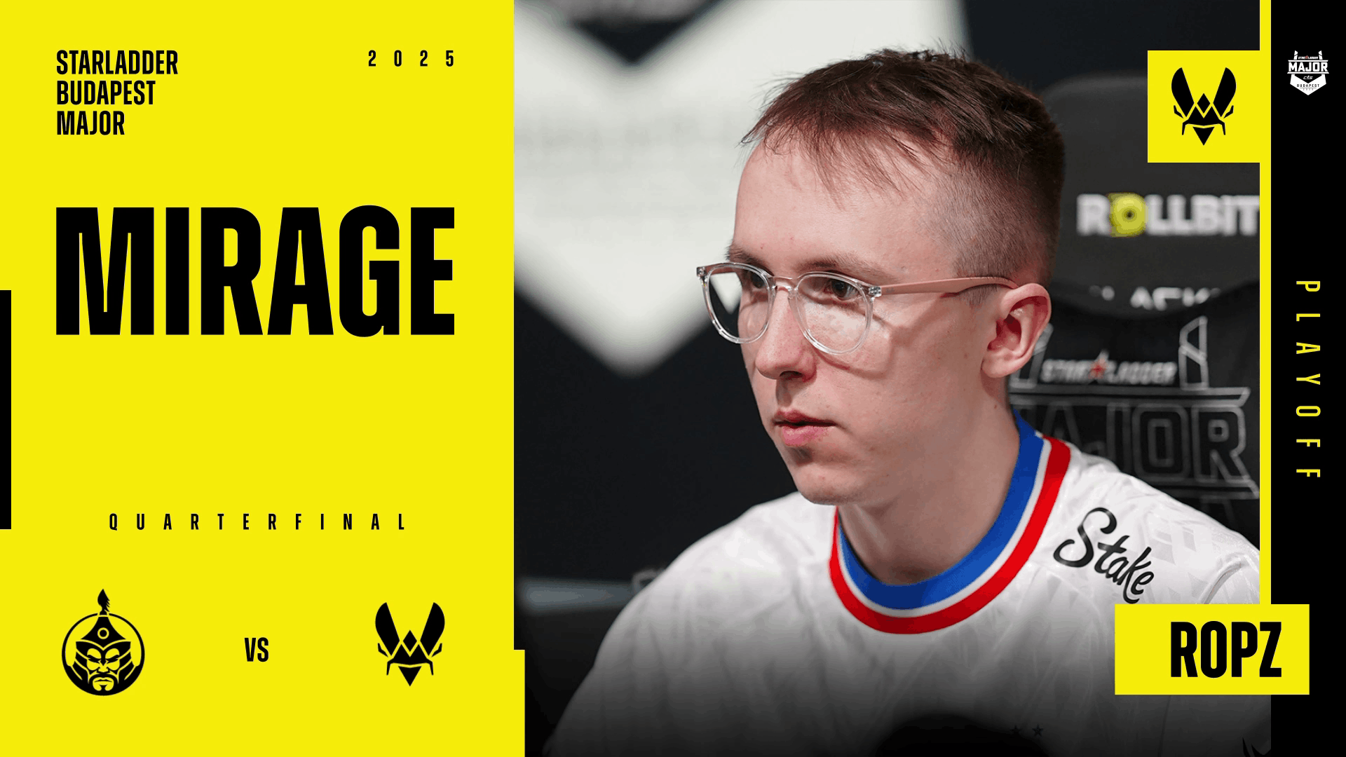 Charm | Budapest 2025 Highlight | ropz vs The MongolZ on Mirage Reel