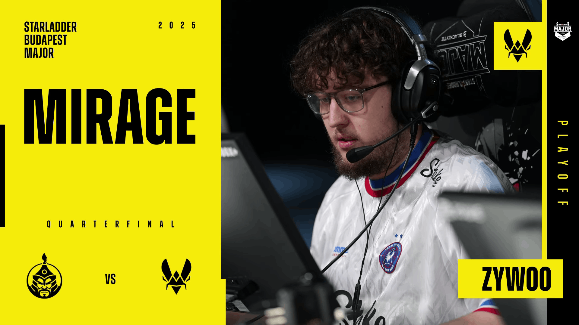 Charm | Budapest 2025 Highlight | ZywOo vs The MongolZ on Mirage Reel