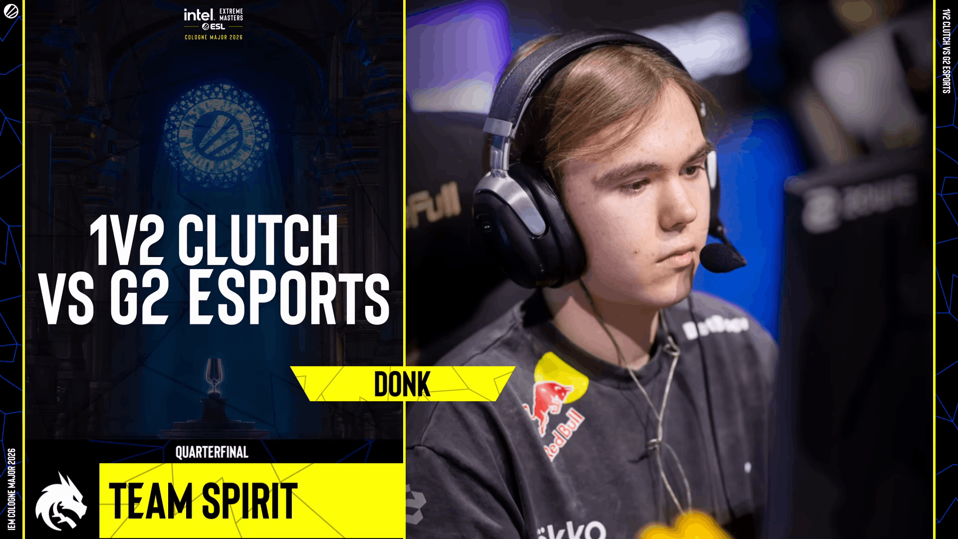 Charm | Cologne 2026 Highlight | donk 1v2 Clutch Reel