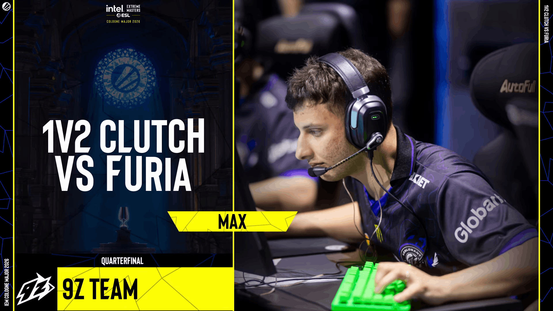 Charm | Cologne 2026 Highlight | max 1v2 Clutch Reel