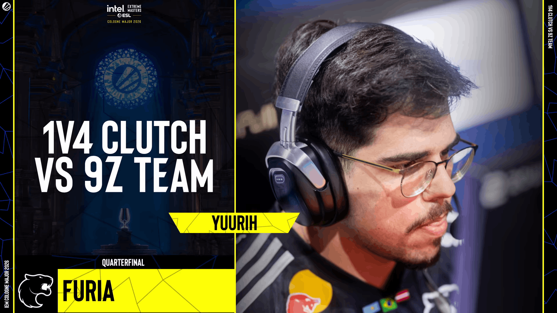 Charm | Cologne 2026 Highlight | yuurih 1v4 Clutch Reel