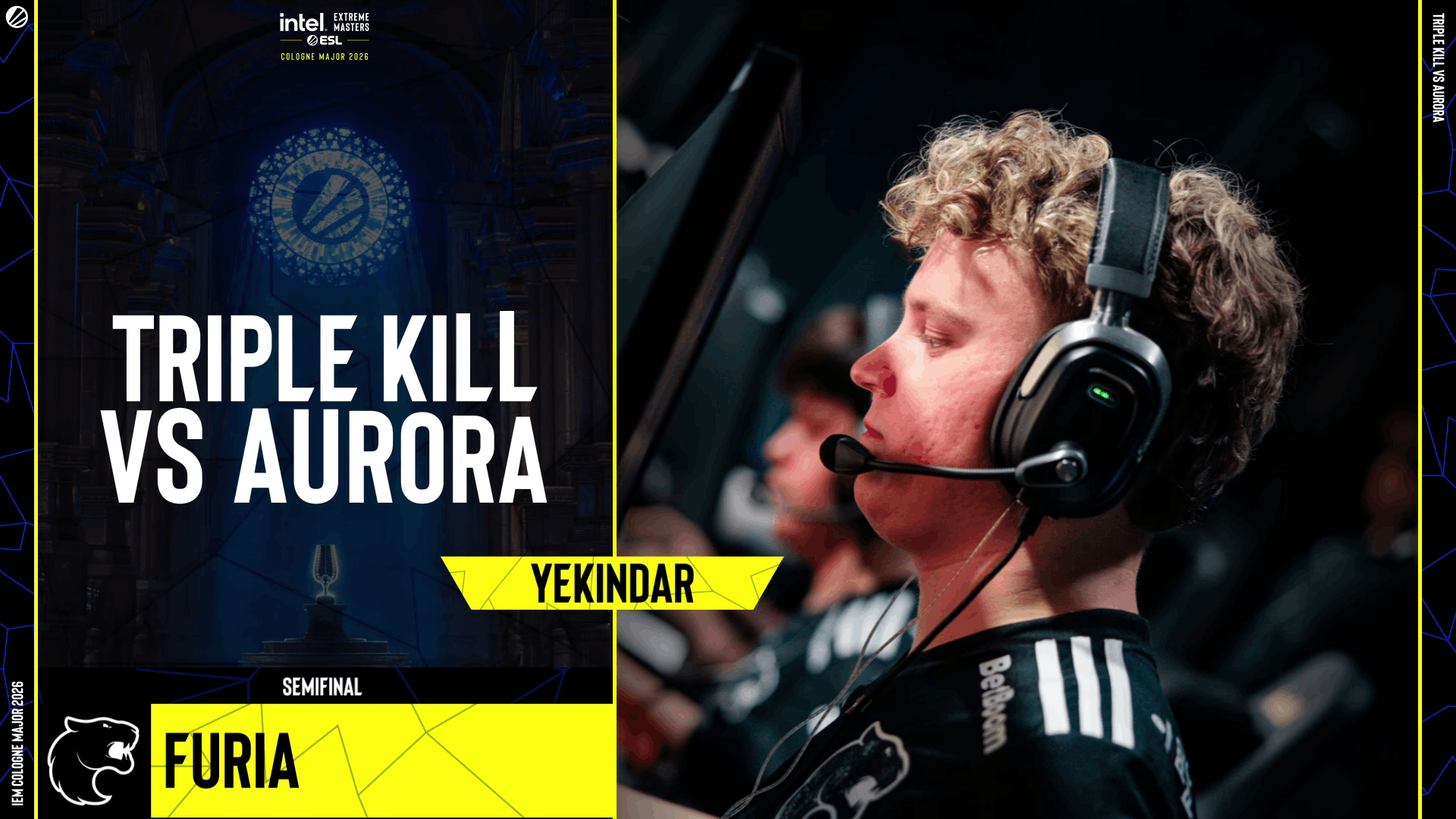 Charm | Cologne 2026 Highlight | YEKINDAR 3 Kills Reel