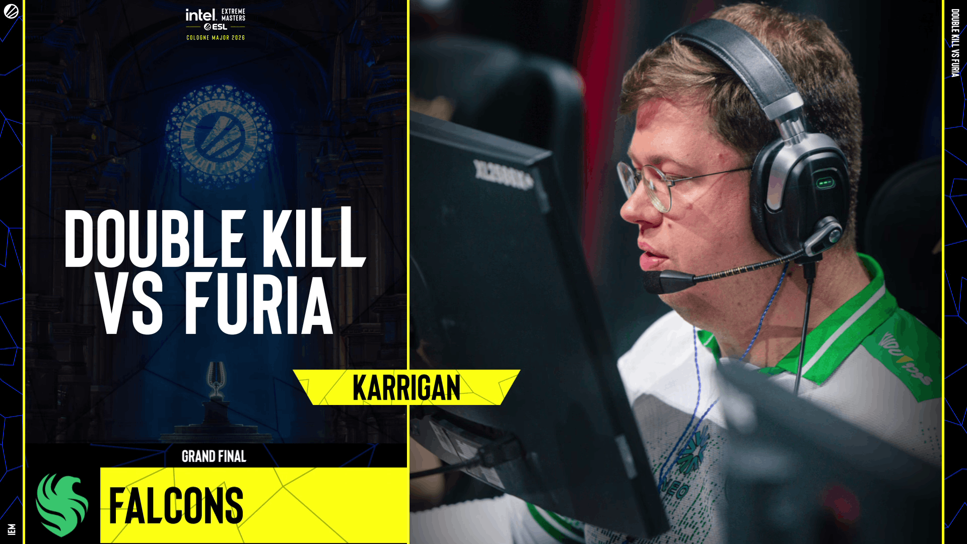 Charm | Cologne 2026 Highlight | karrigan Double Kill Reel