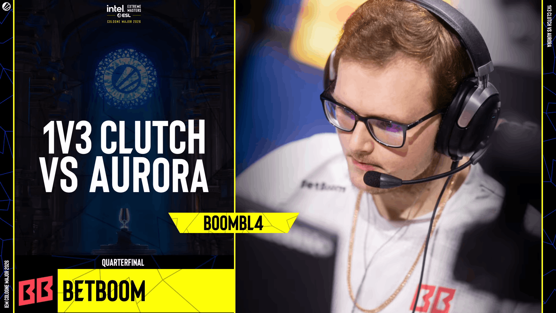 Charm | Cologne 2026 Highlight | Boombl4 1v3 Clutch Reel