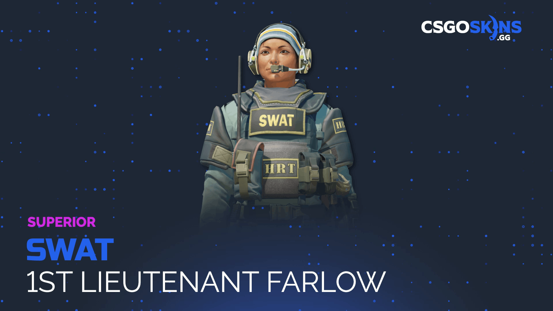 1st Lieutenant Farlow | SWAT Gameplay Showcase