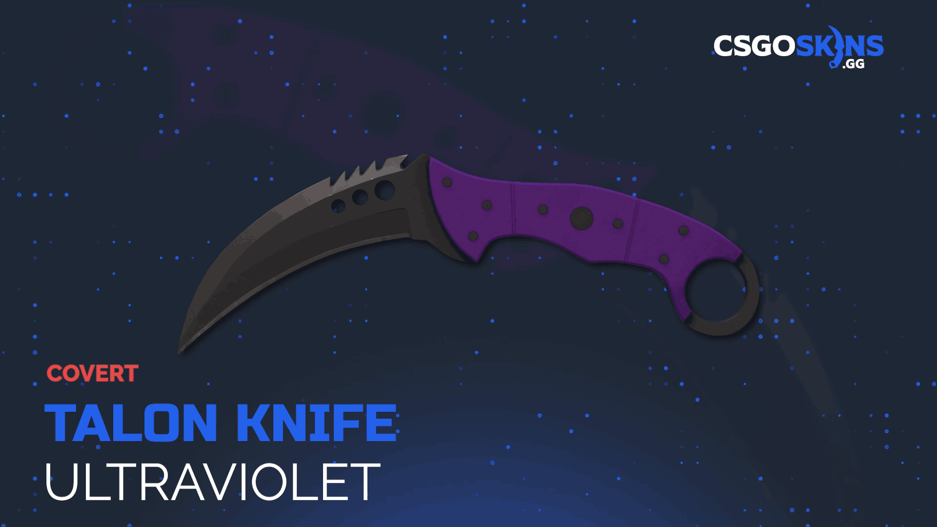 ★ Talon Knife | Ultraviolet Gameplay Showcase
