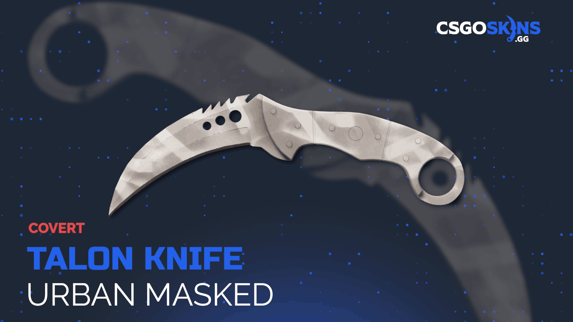 ★ Talon Knife | Urban Masked Gameplay Showcase