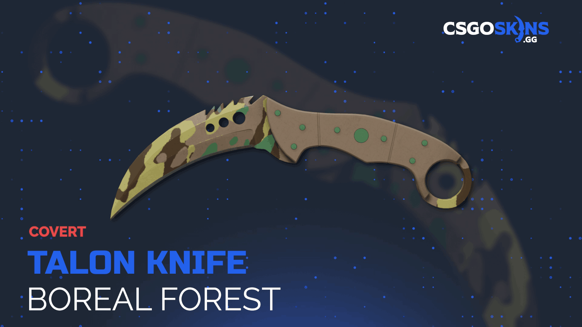 ★ Talon Knife | Boreal Forest Gameplay Showcase