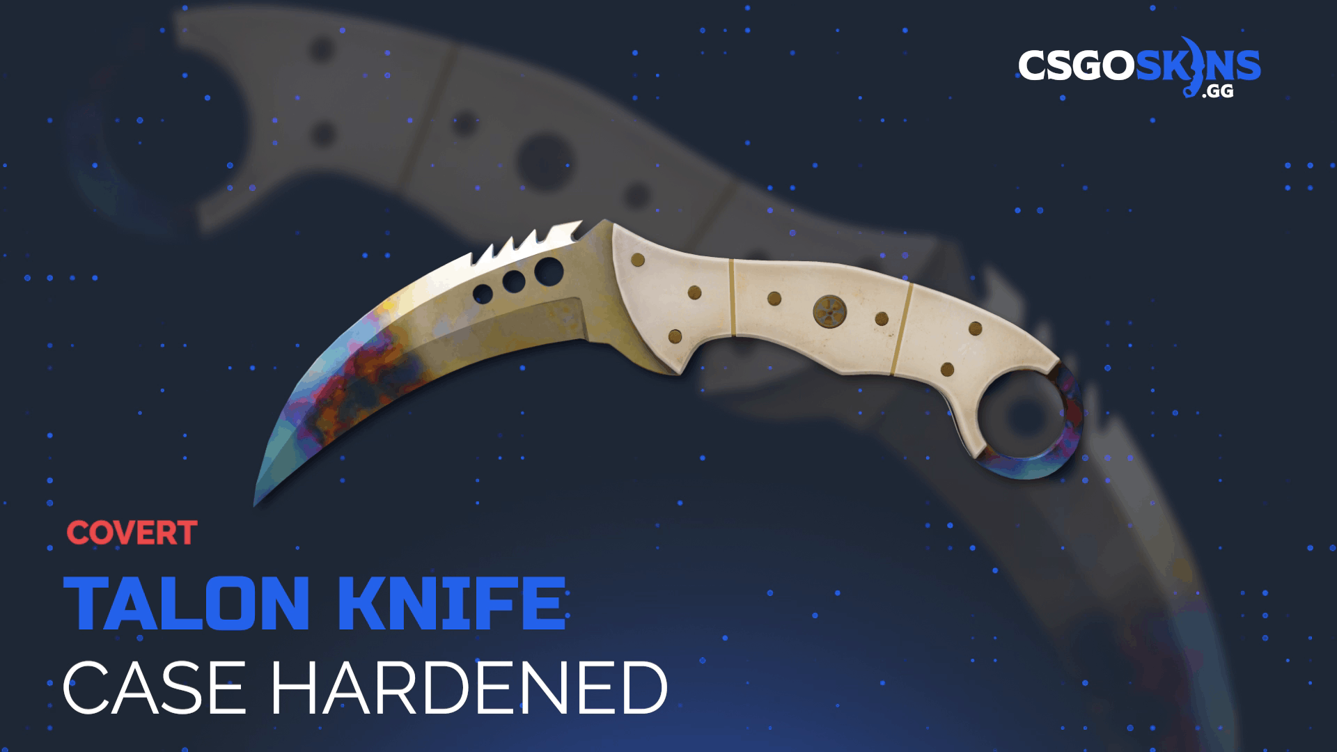 ★ Talon Knife | Case Hardened Gameplay Showcase
