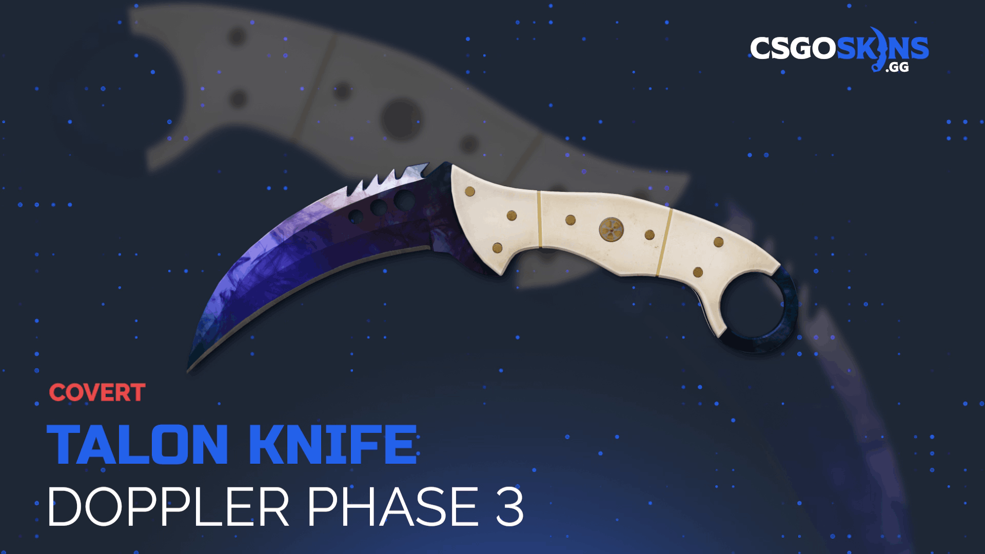 ★ Talon Knife | Doppler Phase 3 Gameplay Showcase