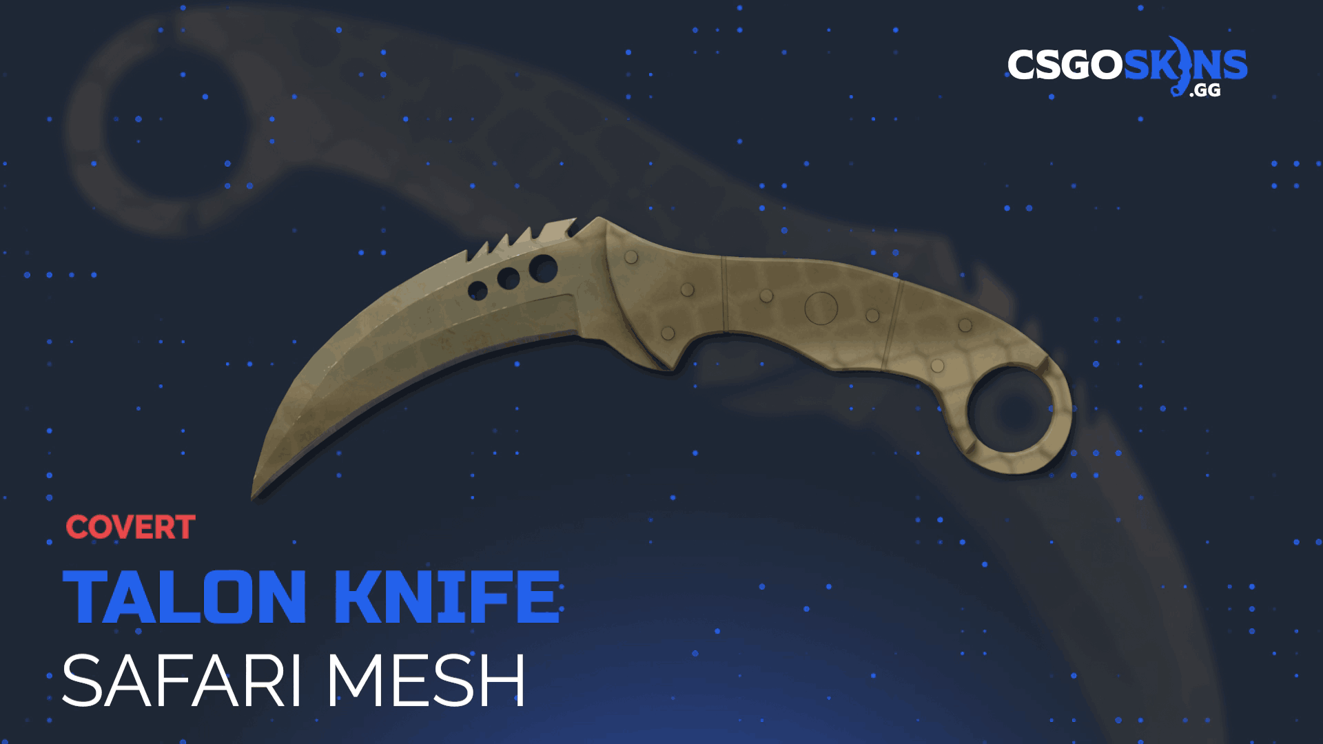 ★ Talon Knife | Safari Mesh Gameplay Showcase