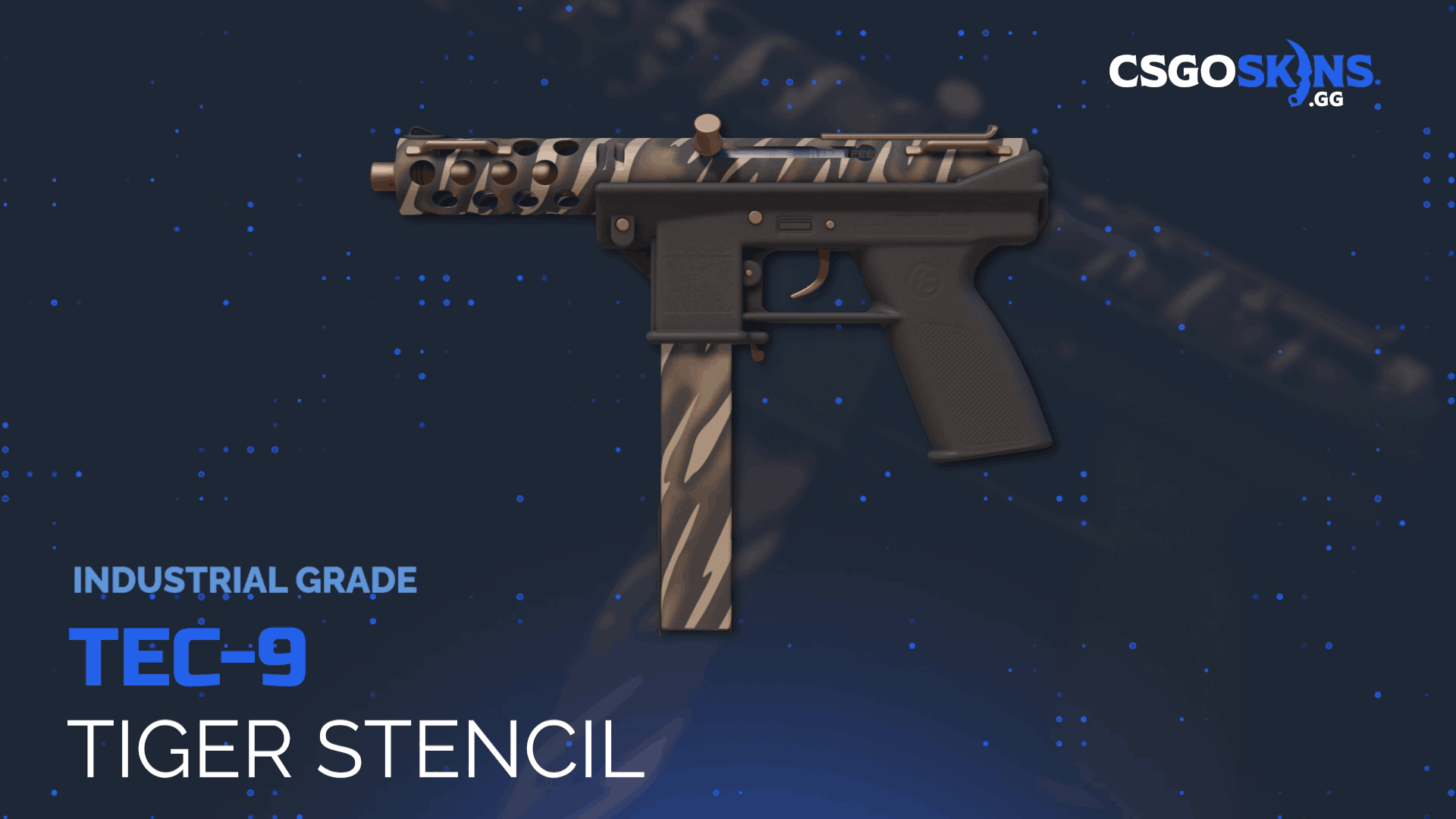 Tec-9 | Tiger Stencil Gameplay Showcase