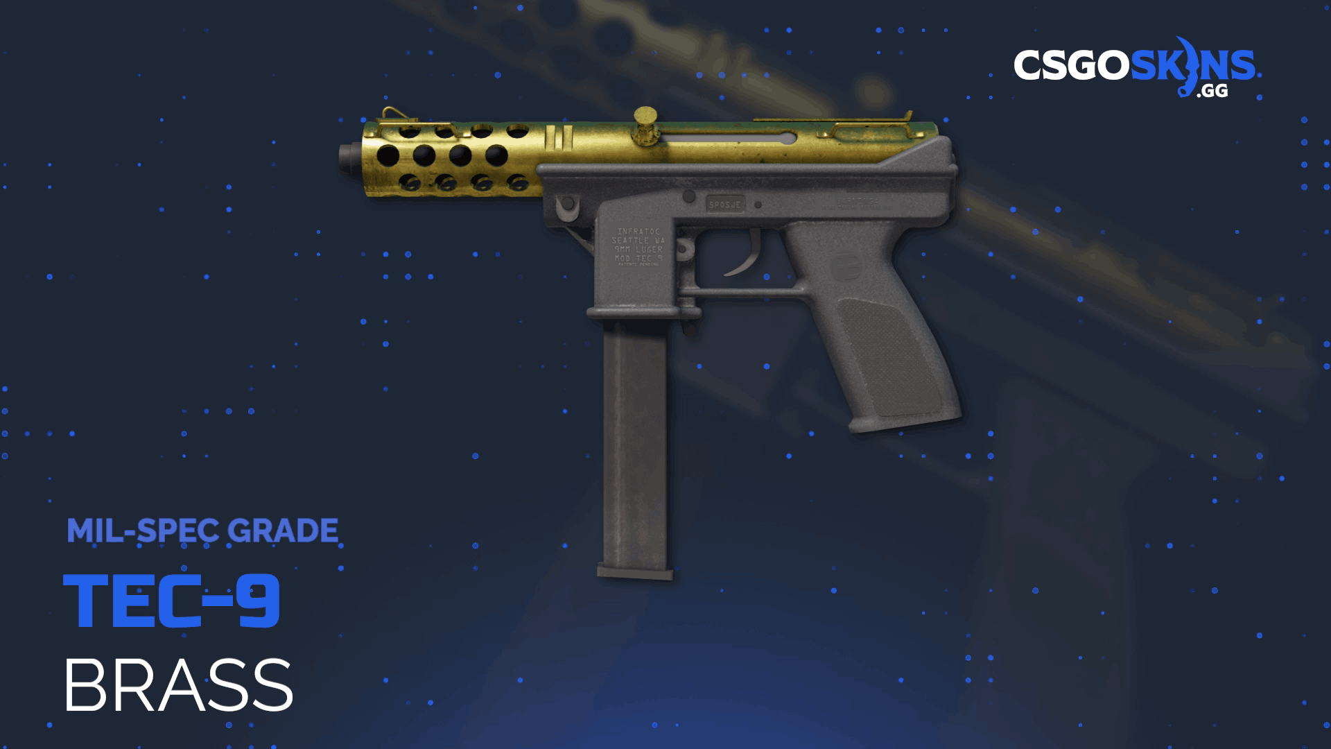 Tec-9 | Brass Gameplay Showcase
