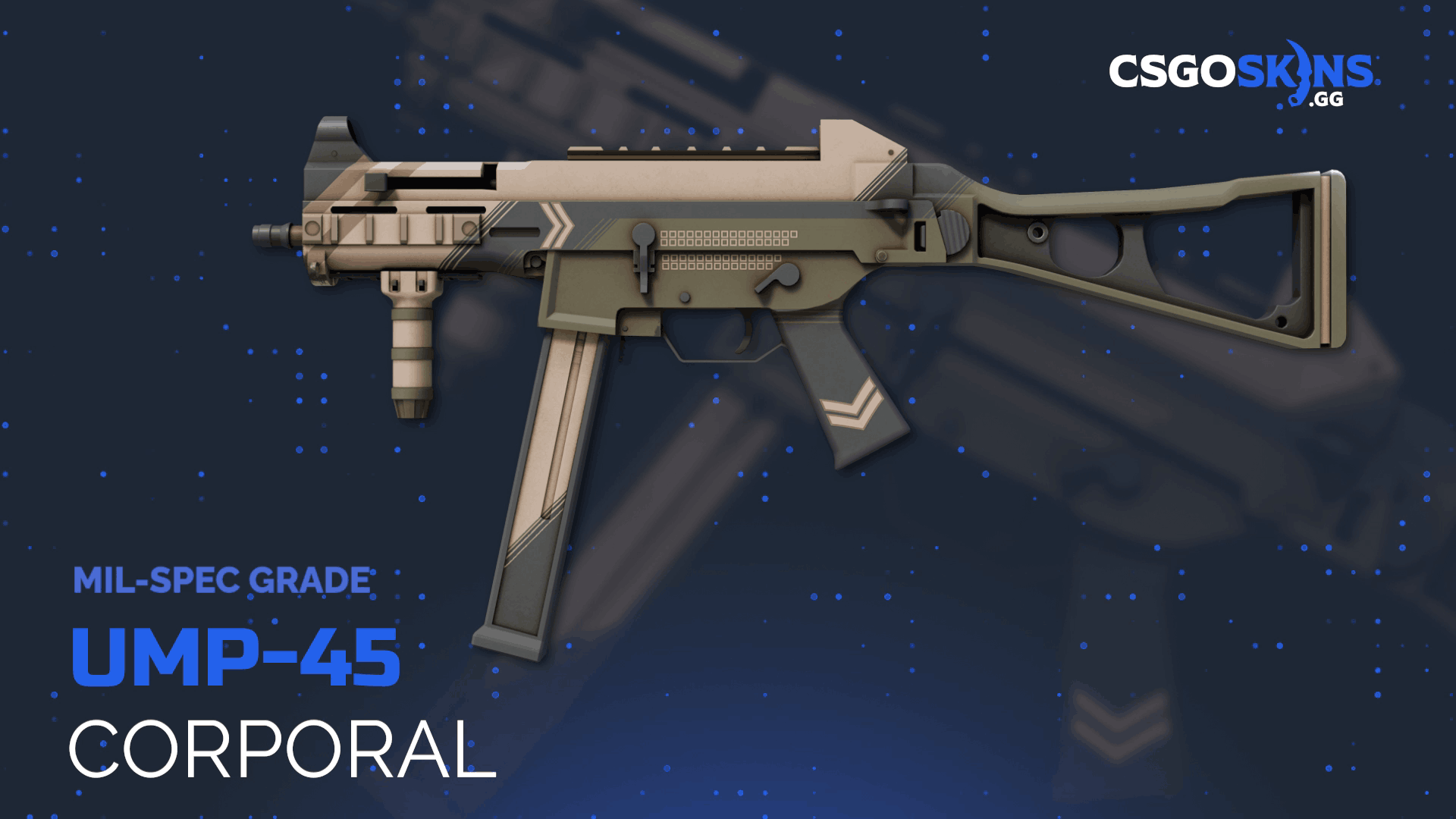 UMP-45 | Corporal Gameplay Showcase