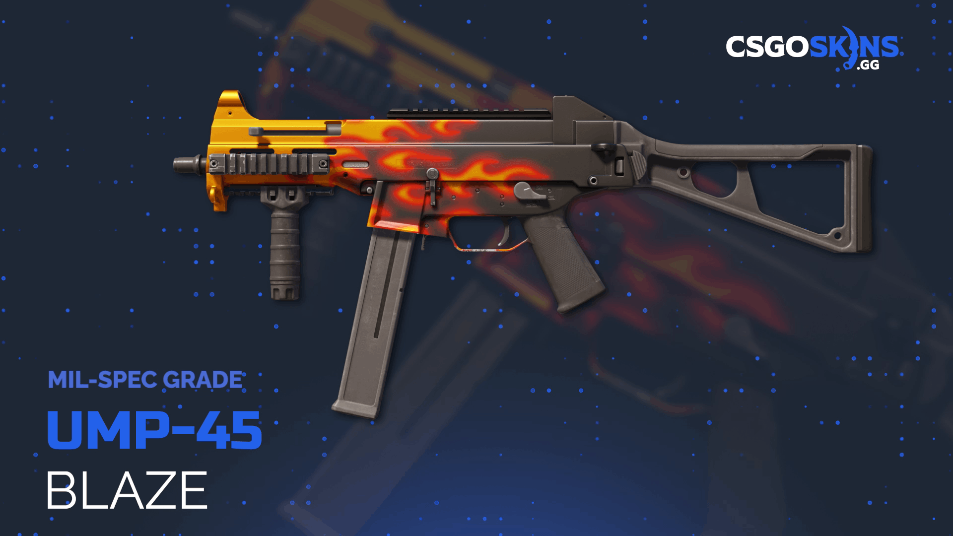 UMP-45 | Blaze Gameplay Showcase