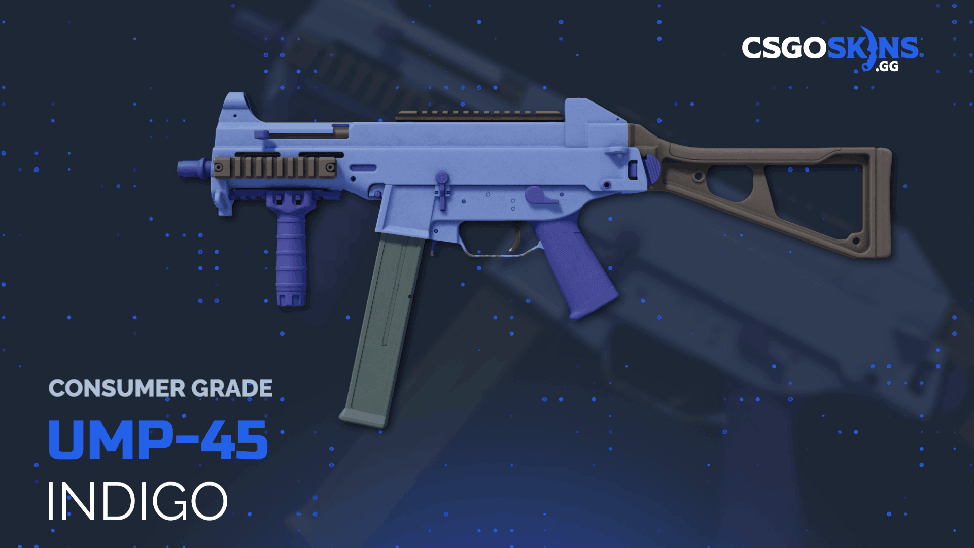 UMP-45 | Indigo Gameplay Showcase
