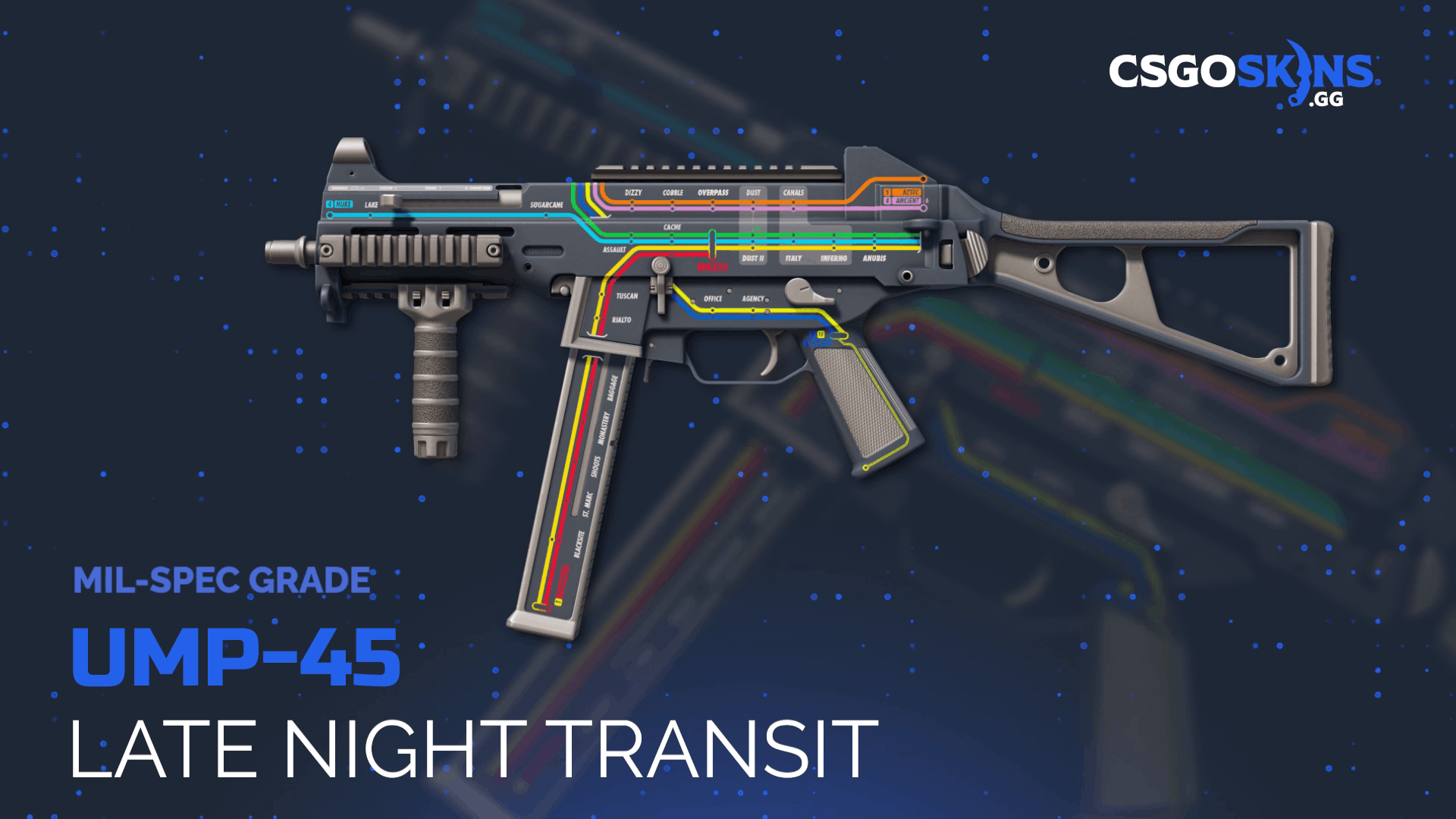 UMP-45 | Late Night Transit Gameplay Showcase
