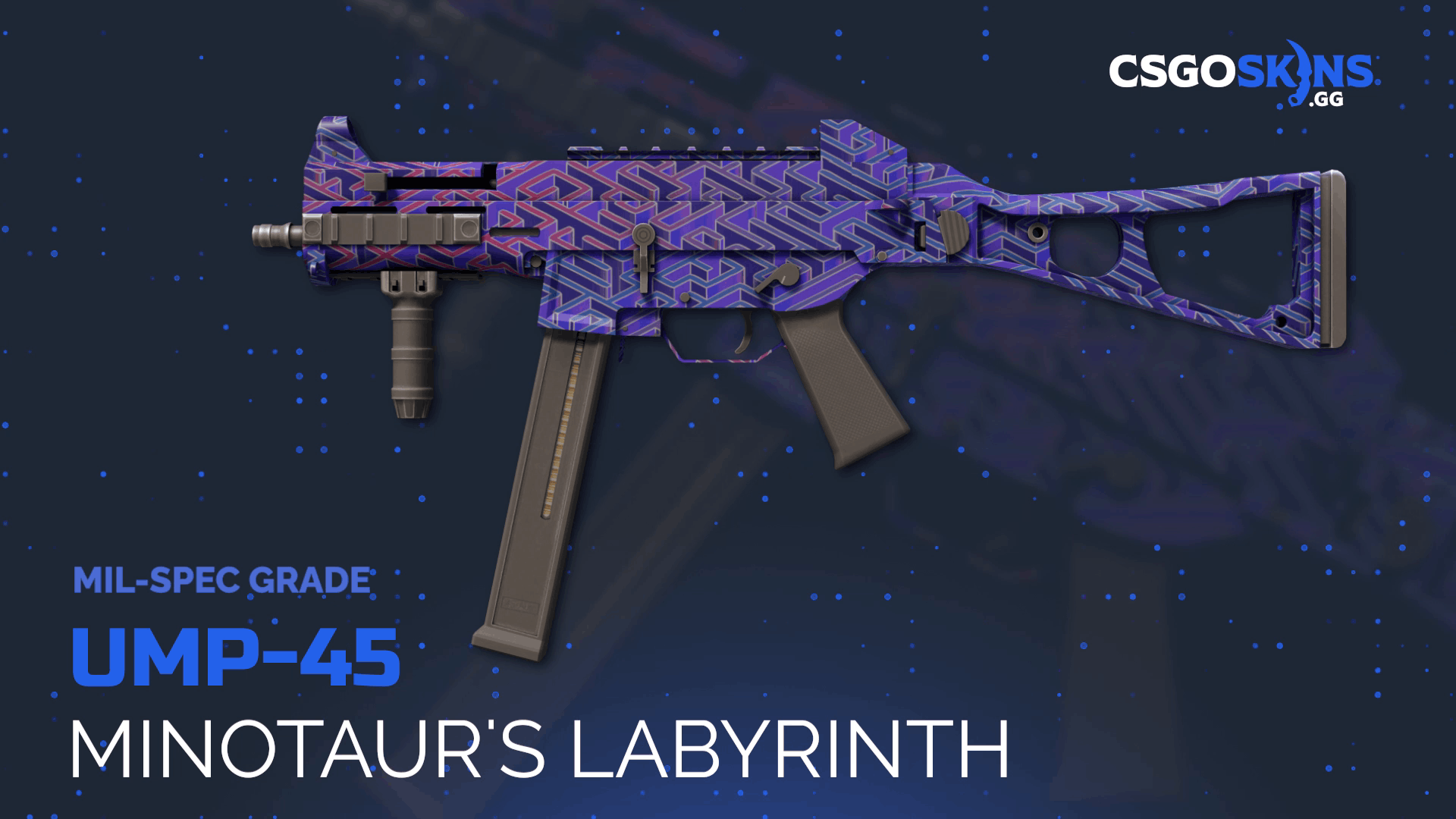 UMP-45 | Minotaur's Labyrinth Gameplay Showcase