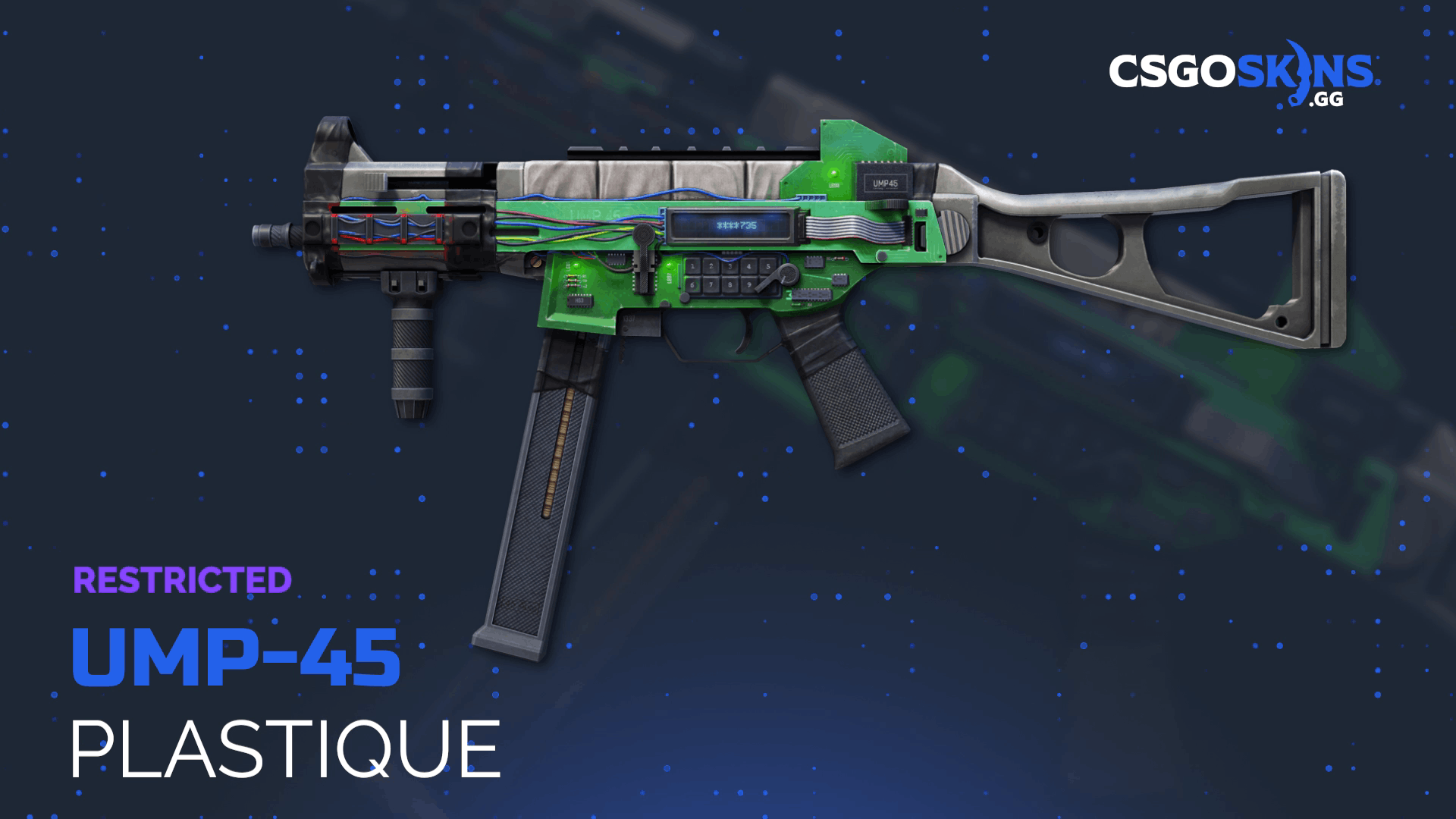 UMP-45 | Plastique Gameplay Showcase