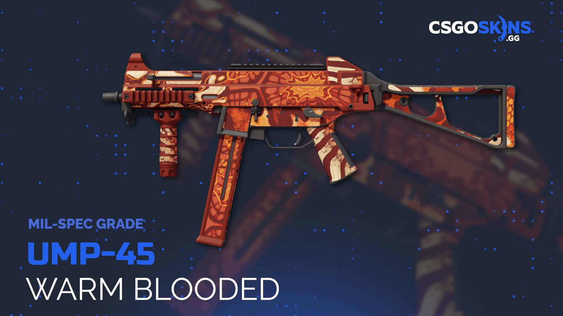UMP-45 | Warm Blooded Gameplay Showcase