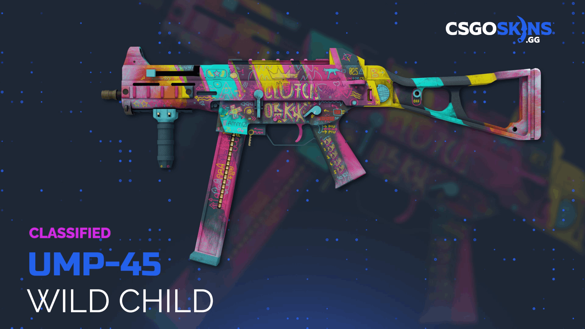UMP-45 | Wild Child Gameplay Showcase