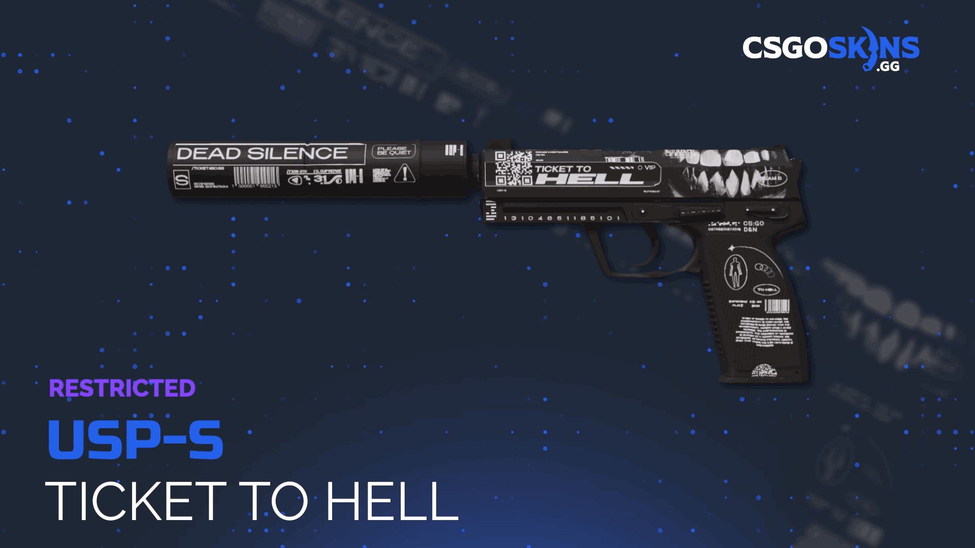 USP-S | Ticket to Hell Gameplay Showcase