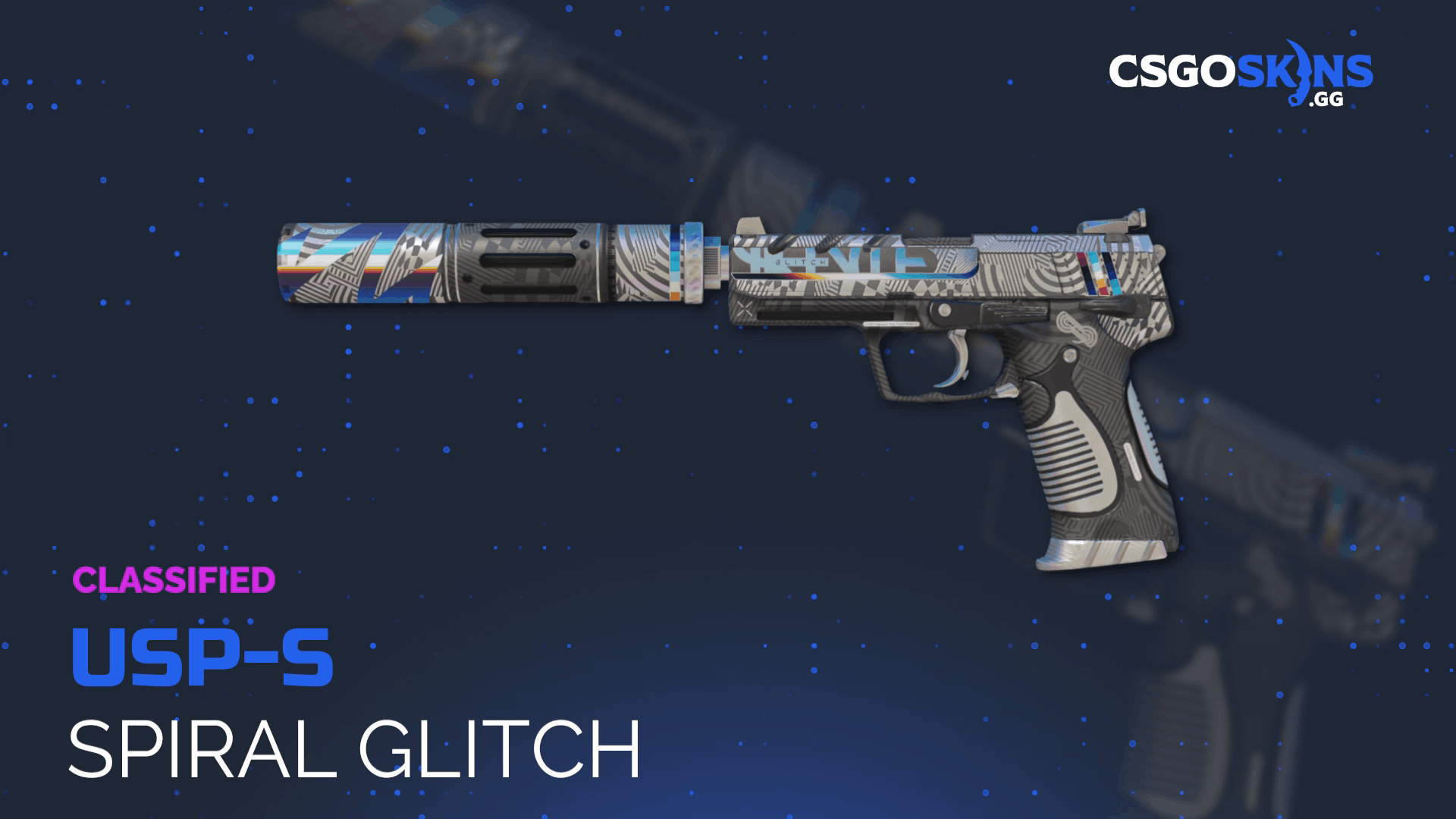 USP-S | Spiral Glitch Gameplay Showcase