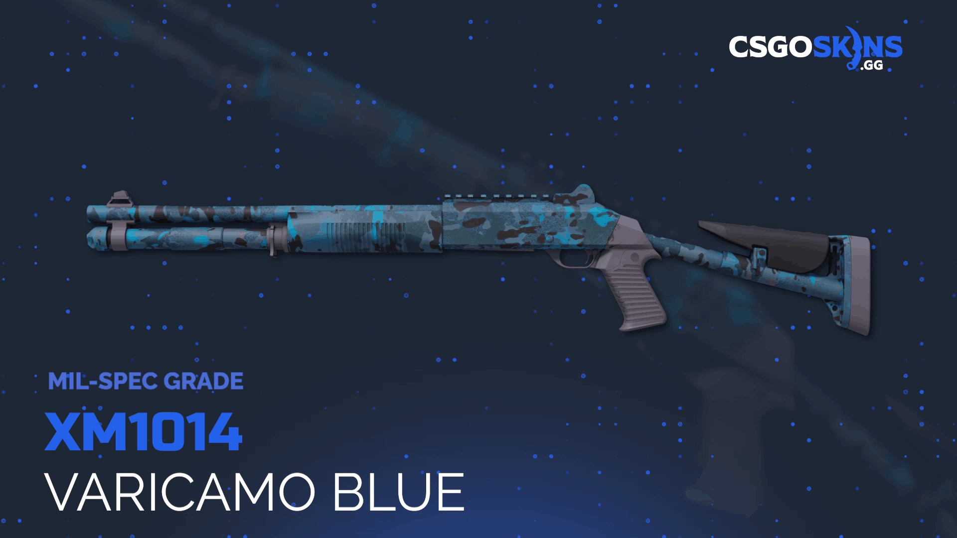 XM1014 | VariCamo Blue Gameplay Showcase