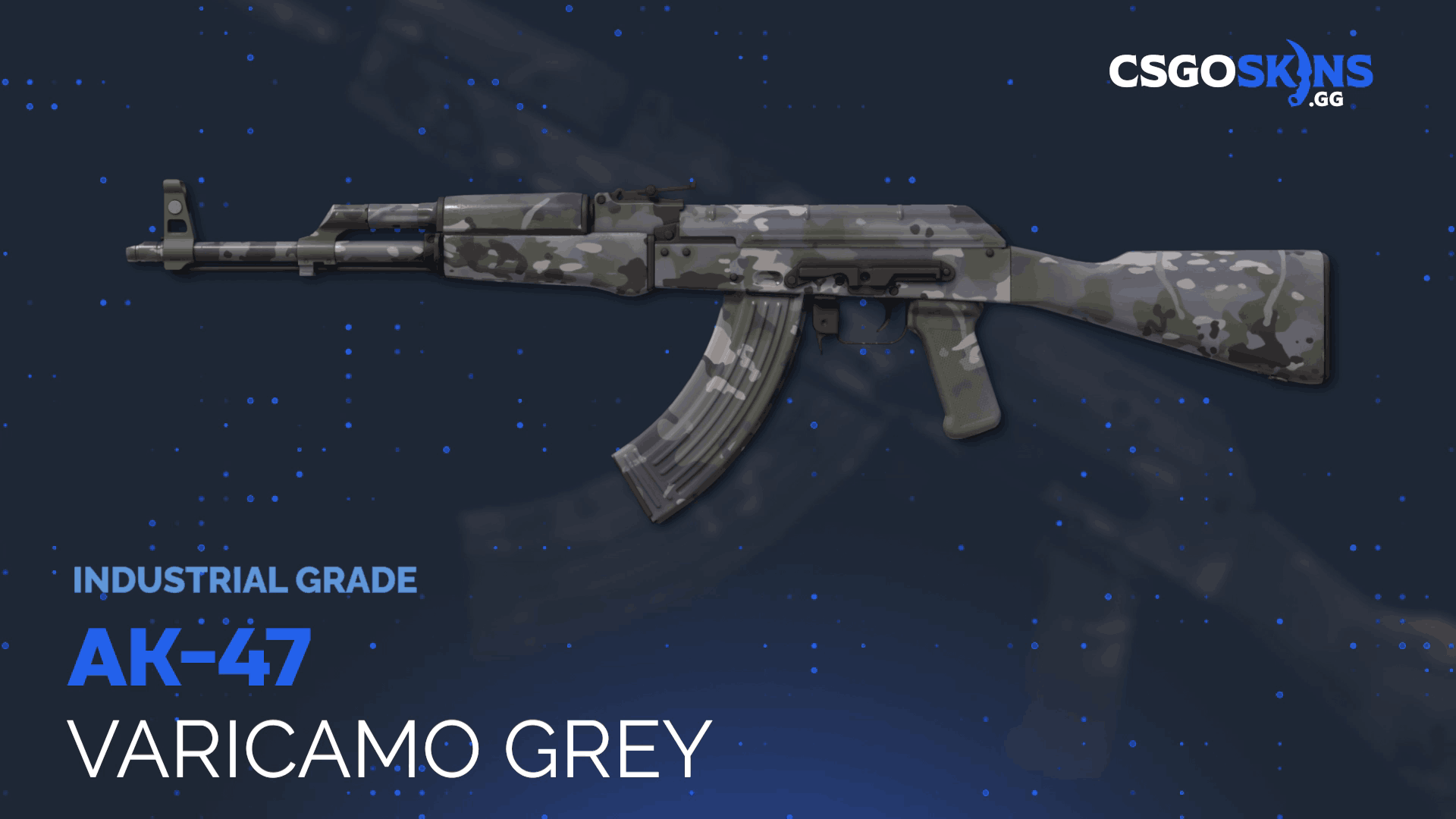 AK-47 | VariCamo Grey Gameplay Showcase