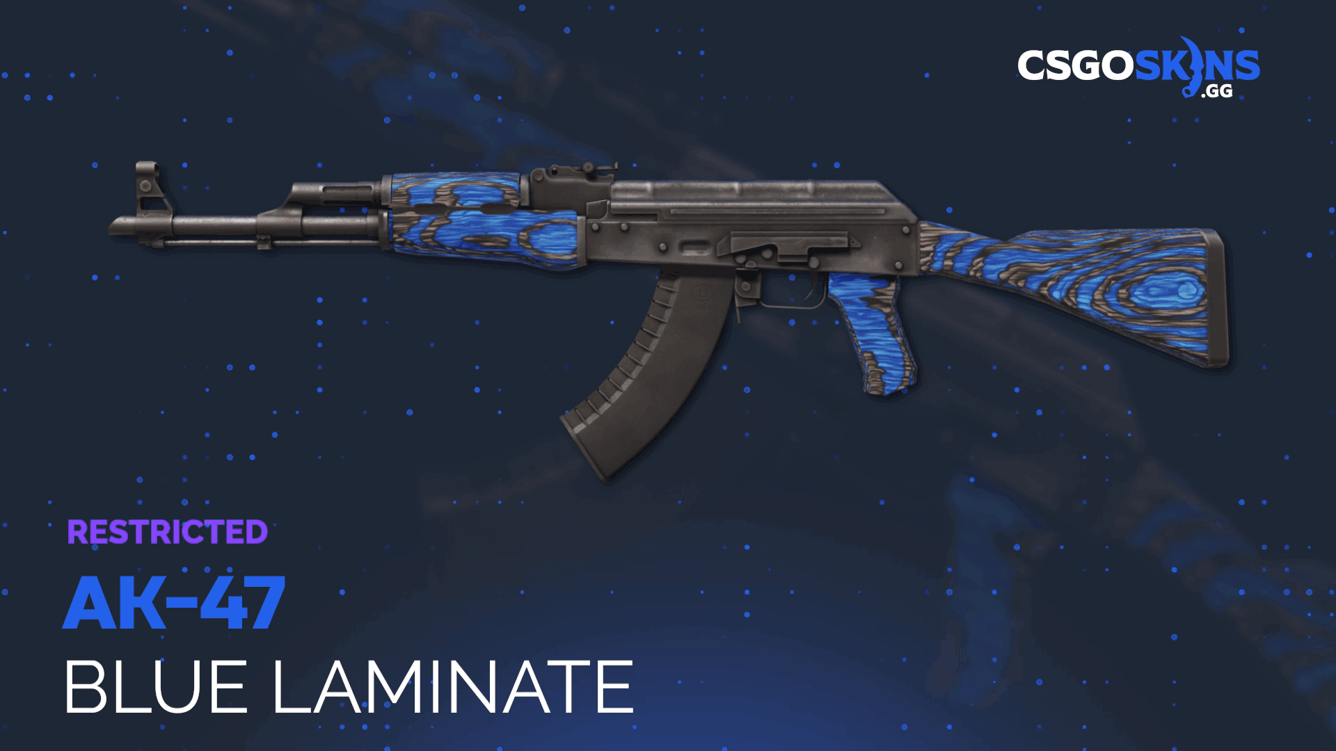 AK-47 | Blue Laminate Gameplay Showcase
