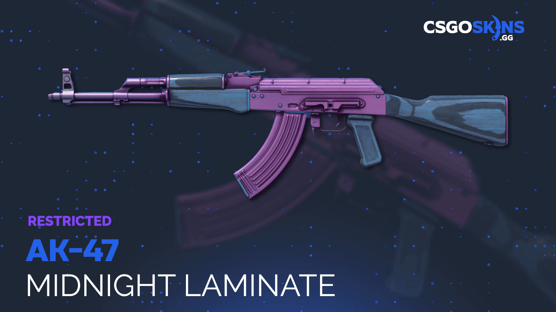 AK-47 | Midnight Laminate Gameplay Showcase