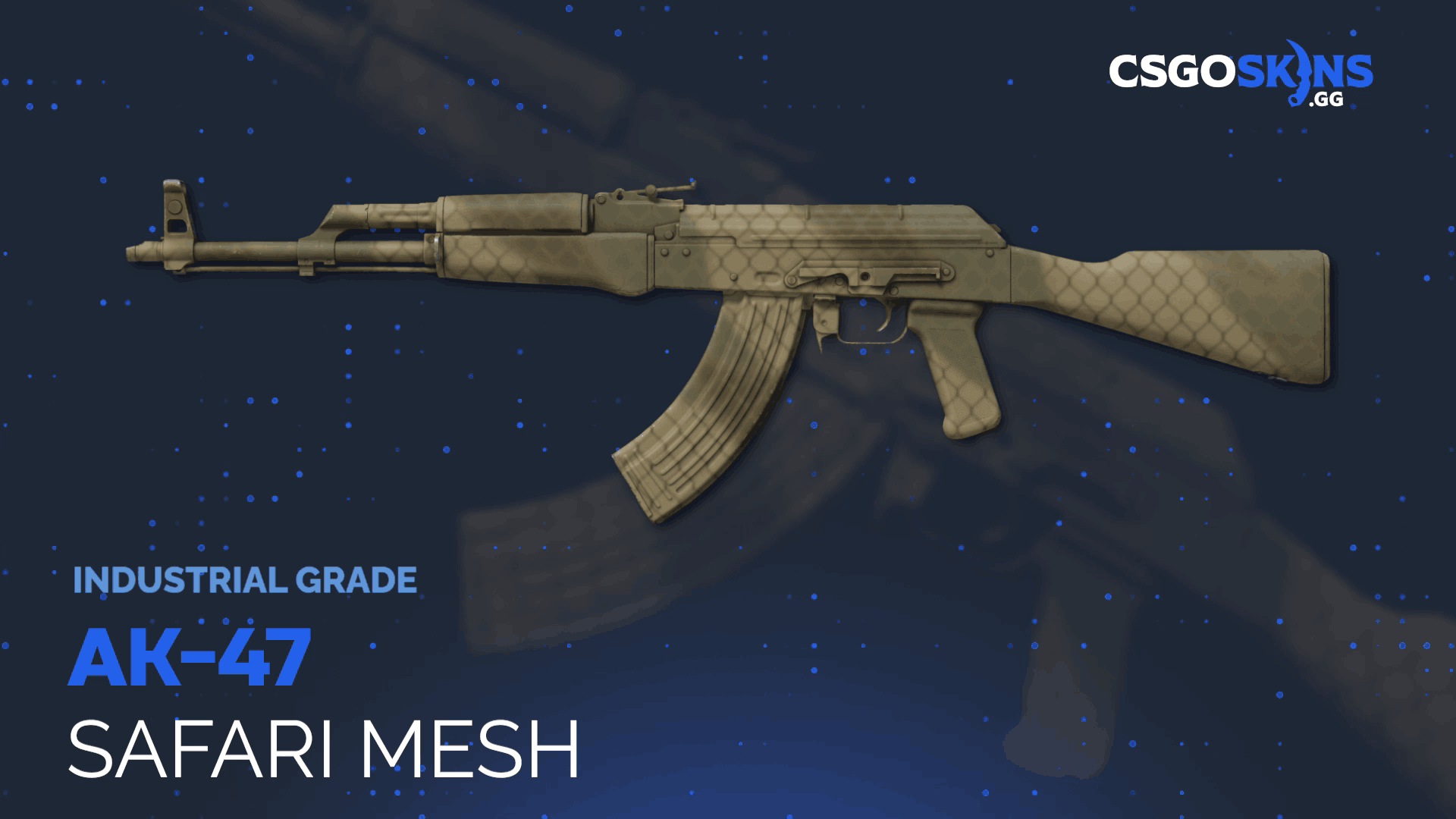 AK-47 | Safari Mesh Gameplay Showcase