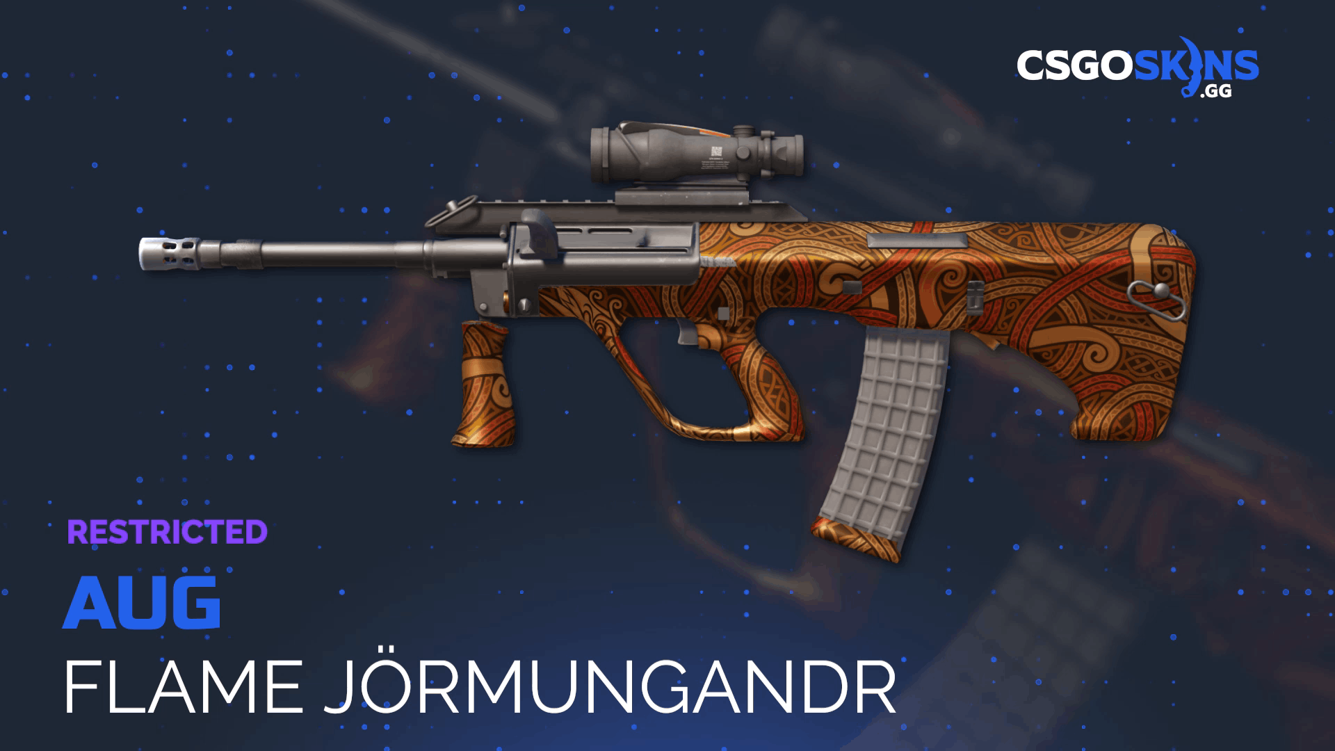 AUG | Flame Jörmungandr Gameplay Showcase