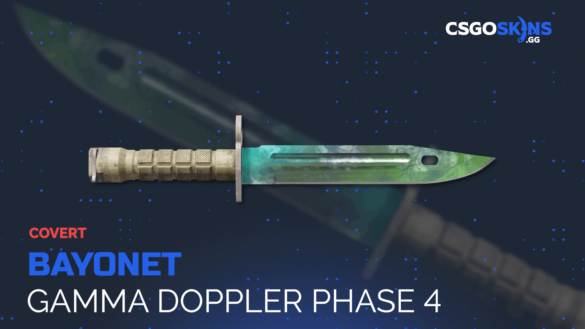 ★ Bayonet | Gamma Doppler Phase 4 Gameplay Showcase