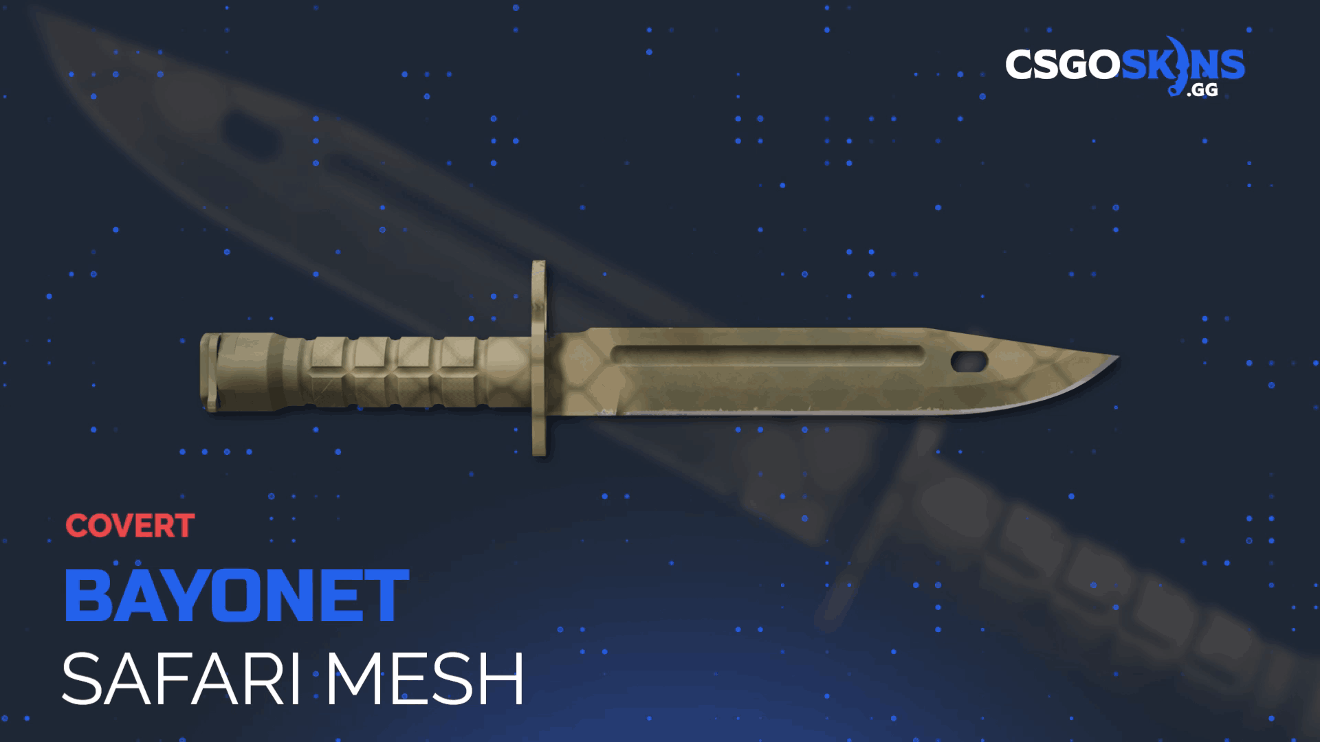 ★ Bayonet | Safari Mesh Gameplay Showcase